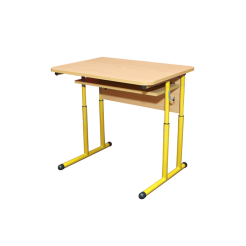 Ławka szkolna Agatka 4 (żółta)