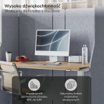 Parawan akustyczny SADIE Moon Dust 260/145 cm - 6