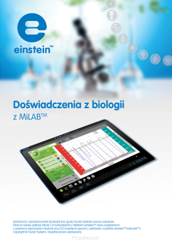 Książka: Doświadczenia z biologii do Laboratoriów Einstein