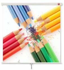 Ekran Avtek Wall Standard 175x175 Matt White