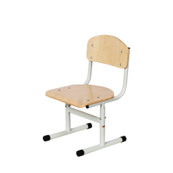 Regulowane krzesło szkolne JACEK  Rozmiar 1-3 (szare)