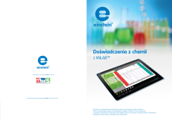 Doświadczenia z chemii do Laboratoriów Einstein