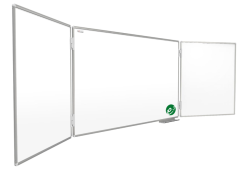 Tablica ceramiczna suchościeralna magnetyczna "tryptyk" 100x150 // 300