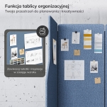 Parawan akustyczny SADIE Frozen Lake 260/145 cm - 7