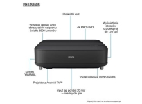Projektor Epson EH-LS650B z Android TV - 6
