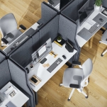 Parawan akustyczny SADIE Carbon Fog 260/145 cm - 4