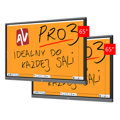 Zestaw 2 x Monitor AVtek TouchScreen 65" Pro3