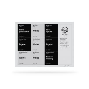 Joan 13 system rezerwacji sal - szary