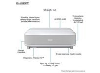 Projektor Epson EH-LS650W z Android TV - 8