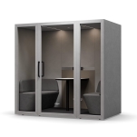 Budka akustyczna do biura INBOX 4-osobowa - 4