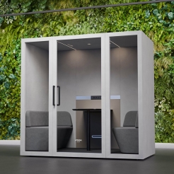 Budka akustyczna do biura INBOX 4-osobowa