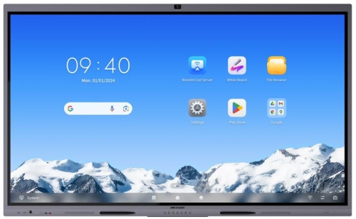 Monitor interaktywny Hikvision Select DS-D5C65RB/B2L z kamerą i mikrofonami