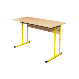 Ławka szkolna Agatka Duo 2 (żółta)