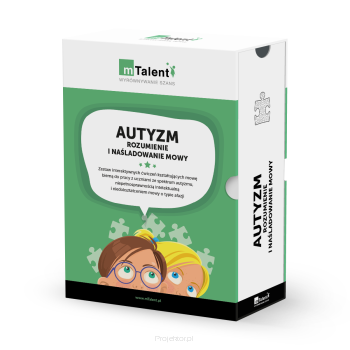 mTalent Autyzm. Rozumienie, naśladowanie, mowa bierna  + mTalent Autyzm. Mowa w kontekście społecznym cz.1