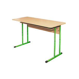Ławka szkolna Agatka Duo 4 (zielona)