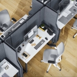 Parawan akustyczny SADIE Carbon Fog 280/145 cm - 5