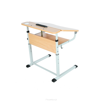 Ławka szkolna Ola 3 (szara)