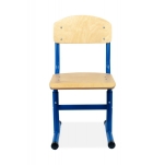 Regulowane krzesło szkolne JACEK  Rozmiar 4-6 (niebieskie) - 3