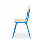 Krzesło szkolne Olek  Rozmiar 5 (niebieskie) - 4