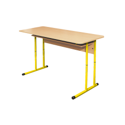 Ławka szkolna Agatka Duo 4 (żółta)