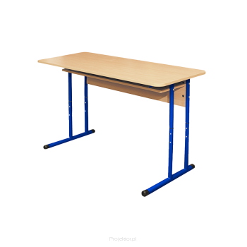 Ławka szkolna Agatka Duo 4 (niebieska)