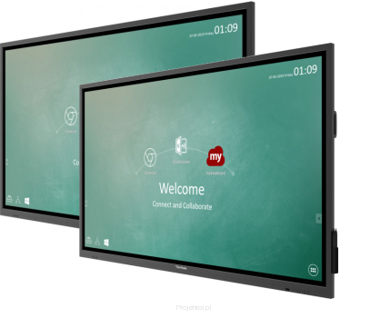 Zestaw 2x monitor interaktywny ViewSonic 75