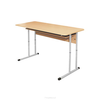 Ławka szkolna Agatka Duo 2 (szara)