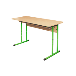 Ławka szkolna Agatka Duo 2 (zielona)