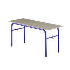 Ławka szkolna Bruno Duo 6 (niebieska)