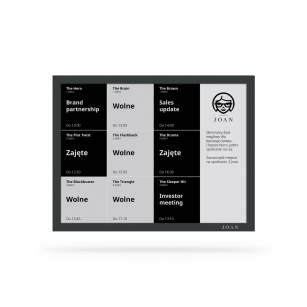 Joan 13 system rezerwacji sal - czarny