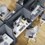 Parawan akustyczny SADIE Carbon Fog 240/145 cm - 6