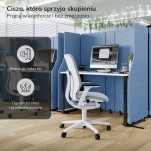 Parawan akustyczny SADIE Frozen Lake 280/145 cm - 7